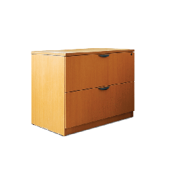 Lockable Two Drawer Laminate Lateral File