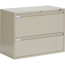 Global Metal 2 Drawer Office Lateral File Cabinet